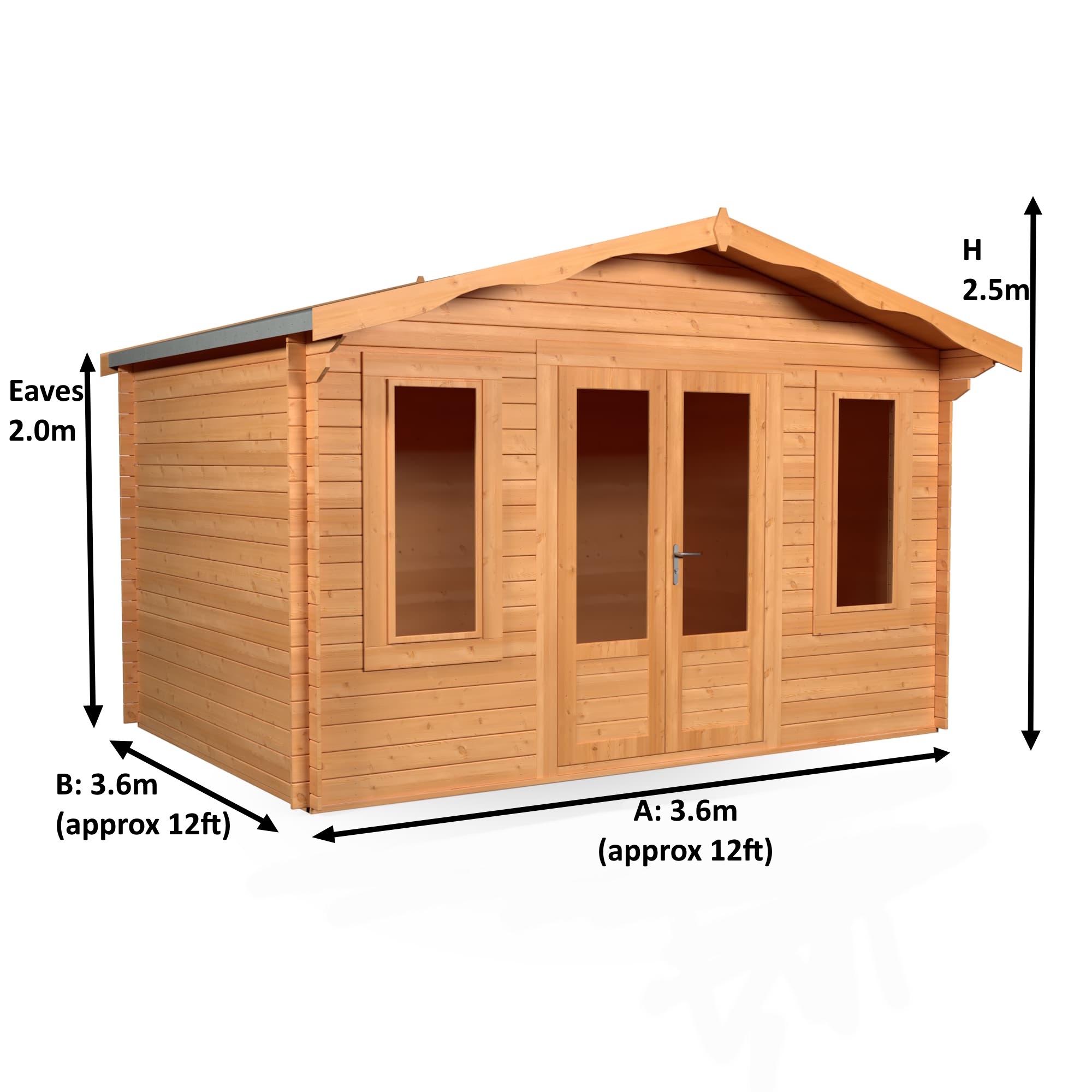 3.6x3.6 Charnwood Apex C Modern 33mm - Image 4